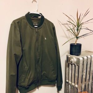 Jack Wills Green Bomber